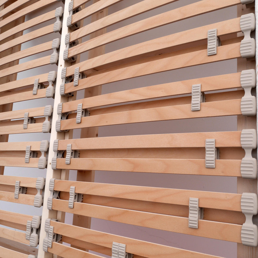 Flexible Slat Foundation System
