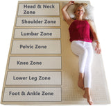 Our 100% natural Vita Talalay latex mattresses offer 7 zones of body-conforming alignment