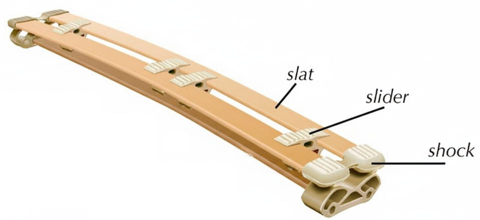 Extend Slat European Flexible Slat Mattress Foundation System – Berkeley Ergonomics