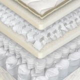 A close-up of the high-performance components in our Sonata hybrid mattress